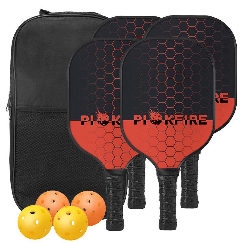 Carbon Fiber Pickleball Paddle Set