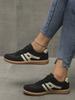 2025 foreign trade large size autumn new flat-bottomed casual outer wear non-slip German training shoes lace-up light sports shoes women