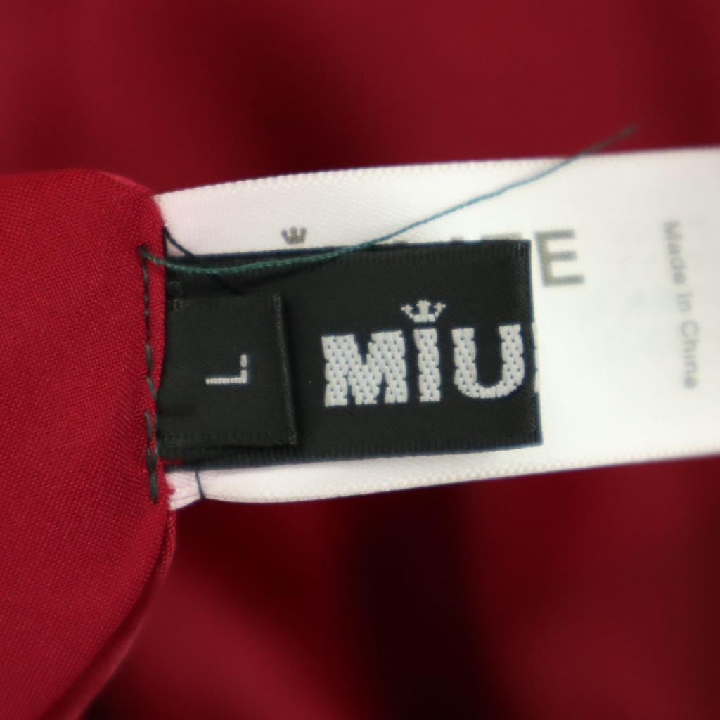 MIULIFE Embroidery Reversible Sukajan L Red Men's Used