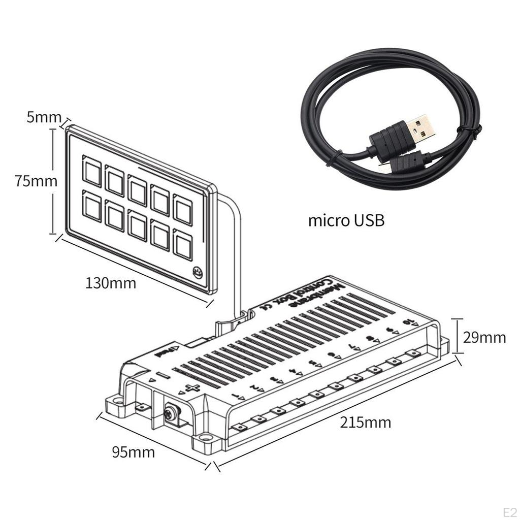 10P Control Universal for Truck Marine