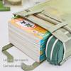Transparent Mesh Student Handbag for Tutoring & Books