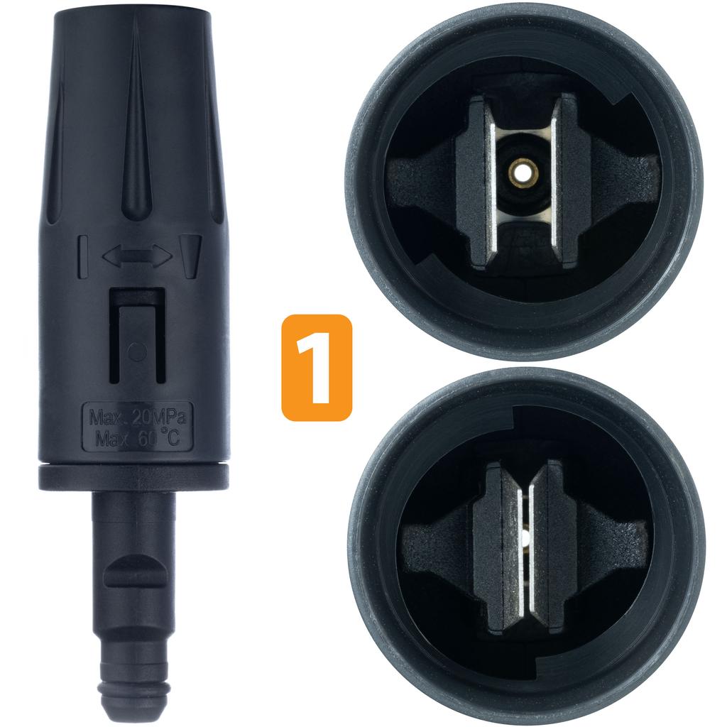 Rosfix Pistolet do Myjki Kärcher K2-K7 – Wysoka Kompatybilność | Ciśnienie Maksymalne 150 Bar | Dysza Vario z Regulacją Strumienia