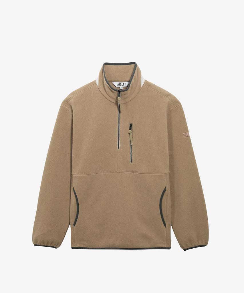 Aigle Men'S Microfiber Half-Zip Fleece Aiw24Mfle010Osi