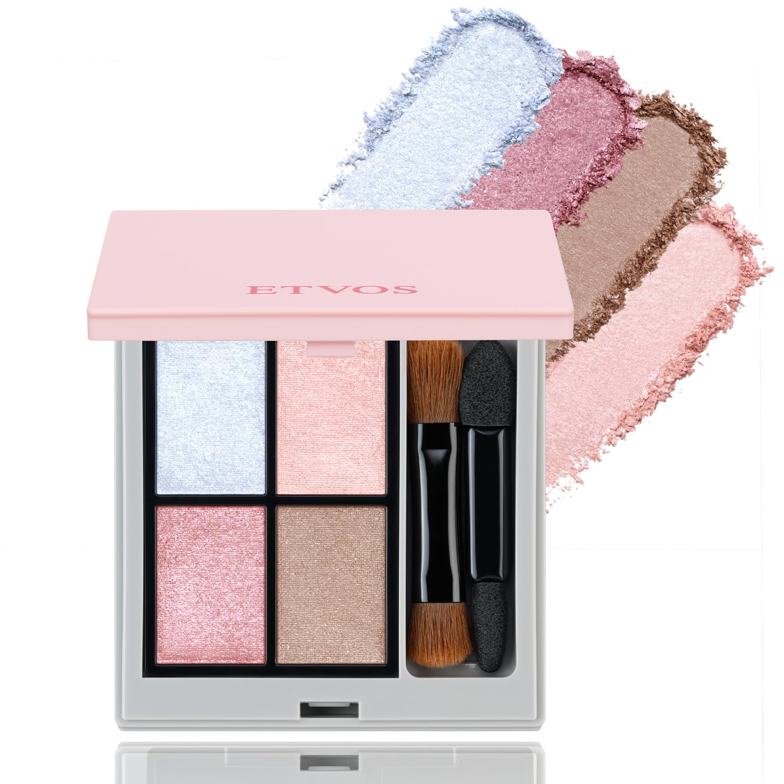 

ETVOS Mineral Classy Shadow #QuietGlam [Limited Quantity] (Eyeshadow for Sensitive Skin, Dullness, and Dryness, Pearlescent Shine, Soap-Removing)