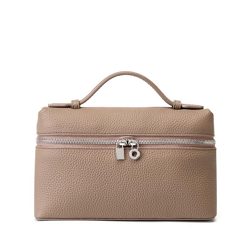 Autumn-Inspired Women's Single Shoulder Crossbody Handbag - Versatile Niche Lunch Box Style