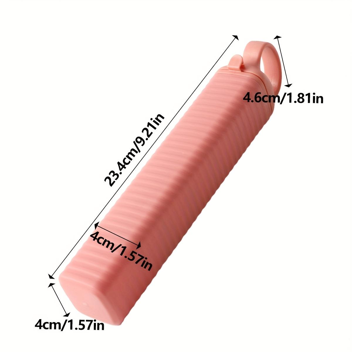 

1pc Pull-Out Ice Tray Creative Cube of Ice Home Ice Making Mold Ice Pop Mold Ice Mold Ice Tray Long Strip, Silicone Ice Tray Portable Homemade 1pcs рожевий