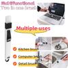 Multifunctional Cleaning Brush with Dustpan Keyboard Groove Door and Window Groove Hard Brush Dead Corner Cleaning Tool