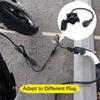 220V J1772 Type1 Socket To NEMA 5-15/5-20 EV Charger Adapter With 0.5M Cable for E-Bike/Scooter/One Wheel US Plug