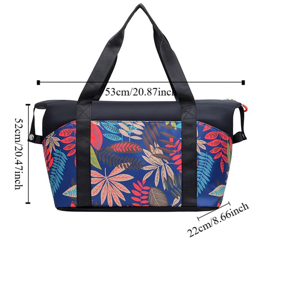Multifunctional Nylon Travel Duffel Bag Waterproof Fitness Training Bag Carry on Luggage Bag Women