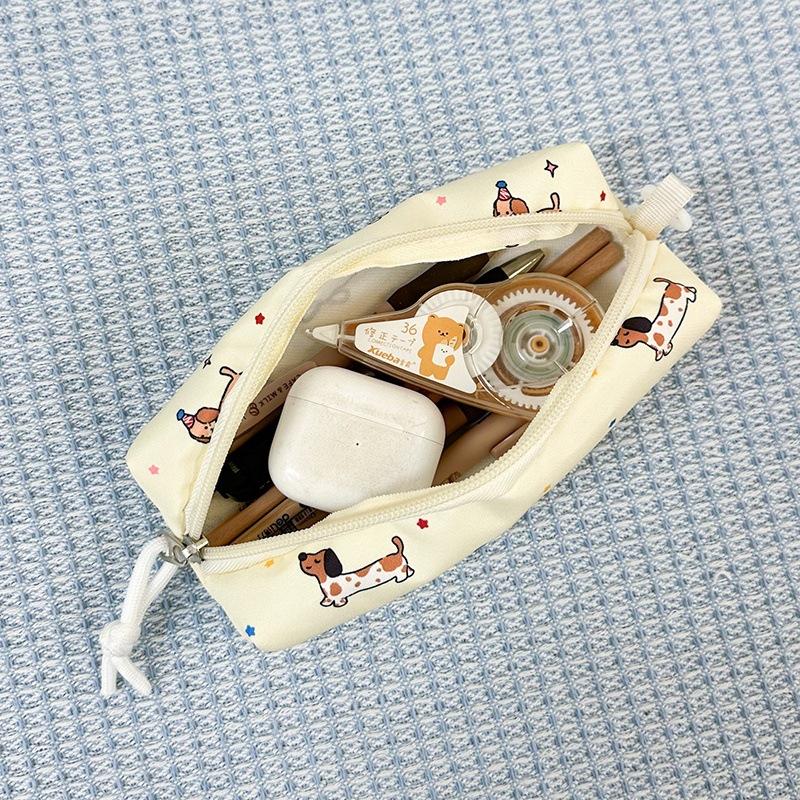 New cartoon printed women's schoolbag, junior high school and primary school students reduce the burden of three-piece backpack, large-capacity