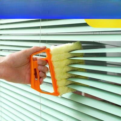 Window Cleaning Brush Microfiber Air Conditioner Cleaning Vacuum Cleaner Blind Cleaning Agent Blade Cleaning Cloth Kitchen Tool