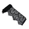 (3 meters/lot) width 160mm Floral Embroidered Eyelash Lace Ribbon Clothing Accessories lace material Handmade