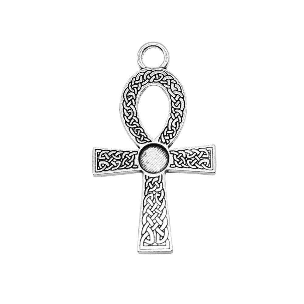 Ankh Kreuz Anhänger Antike Legierung Anhänger Für Ägyptisch Themen Schmuck