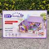 3D Wooden Puzzle: Colorful DIY Small House Toy for Children