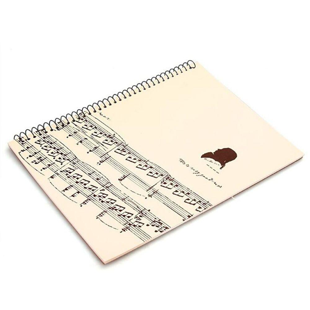 50 Pages Blank Sheet Professional for Music Writing Notebook Composer Staff Paper Musicians
