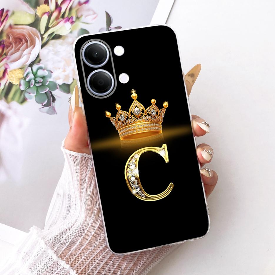 For Vivo Y05 4G Case 2026 New Luxury Letters Cover Soft Silicone Phone Case For Vivo Y11d Y 05 VivoY05 VivoY11d 4G Fundas Bumper