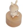 Animal Wooden Clockwork Music Boxes Children Kid Birthday Holiday Gifts Accessories