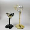 Conch Shell Champagne Glass Cup for Celebrations, Unique Drinkware for Adults Home Bar Wedding Favor Decoration Artistic Display