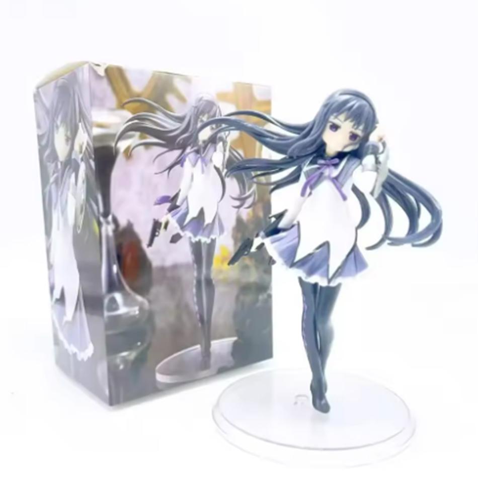 Gift Madoka Magica Figure Akemi Homura Anime PVC Model Birthday Present Ornaments Collectible Gift Toys children birthday gift