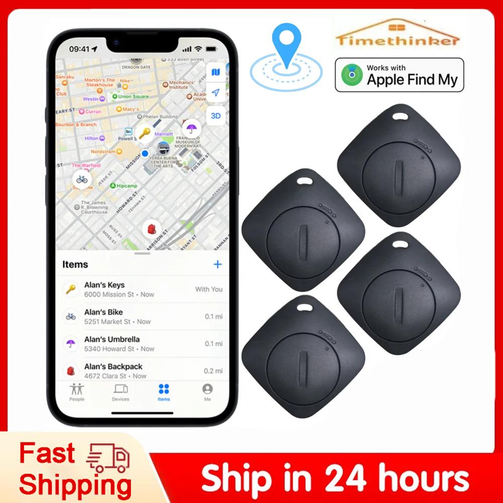 AiYaTo Bluetooth Gps Tracker Tag Key Finder Airtag Work With Apple Find My Global Network Air Tag Locator Itag For IOS Bags Cars