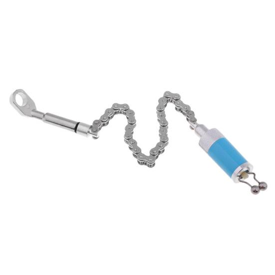Stainless Steel Fishing Swinger Chain Carp Indicator Ring Bell Bite Alarm