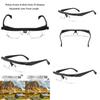 Lens Dial Adjustable Glasses Clear Vision Reading Distance Vision Eyeglasses For Men And Women