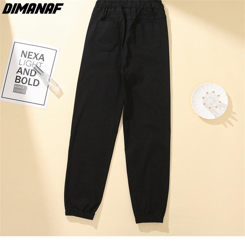 DIMANAF 2025 Rozmiar Plus Wiosna Damskie Spodnie Moda Luźny Patchworkowy Styl Paski Damskie Spodnie Spodnie Zielone 4XL