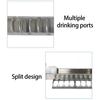Stainless Steel Automatic Chicken Waterer For Poultry Durability Easyly Clean  Perfect For Home Or Farm Use