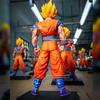 JT Studio Dragon Ball Z Super Saiyan 2 Goku 30cm Fully Painted GK Statue - Celestial Path Premium Anime Collectible Figure