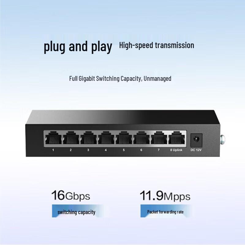 H3C 8-Port Gigabit Ethernet Switch