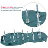 1 Pair of Lawn Aerator Sandals Heavy Duty Grass Spiked Shoes with Buckle Garden Tool (3 Straps)