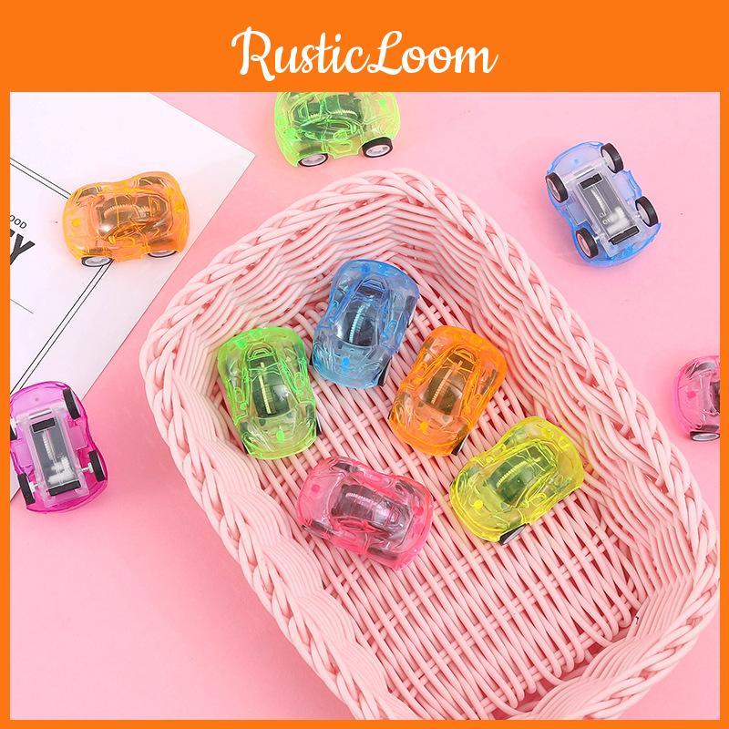 Inertial Simulation Mini Transparent Car Model Children Toy For Entertainment