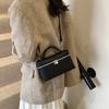 Simple Casual Underarm Bag Women's Korean Version Ins Trendy Retro High-end Small Square Bag 2025 Winter Shoulder Women's Bag