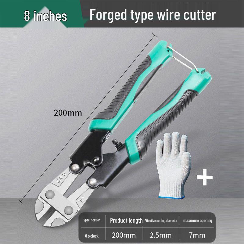 Hävstångsverkande örnnäbb tråd- och armeringsjärnskärare - Stor, arbetsbesparande tång