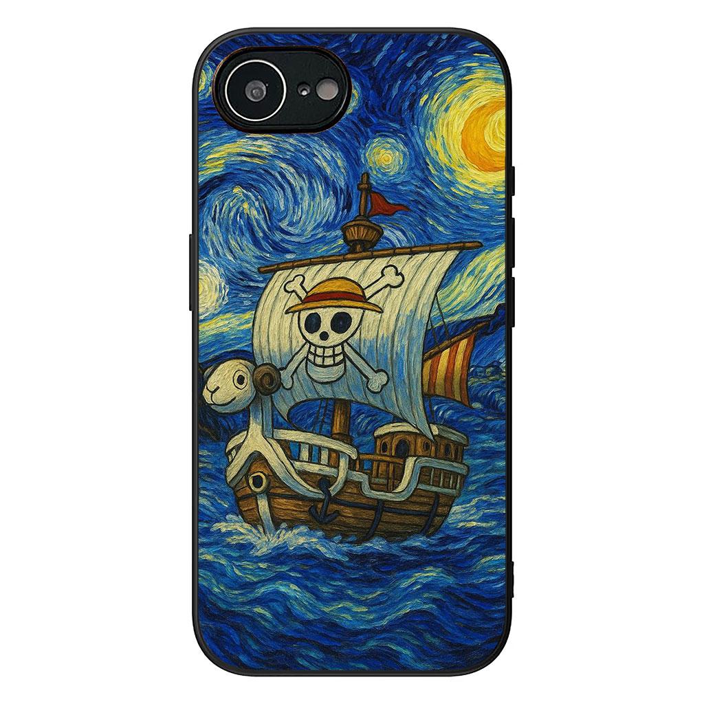 

Going Merry One Pieces Luffy Zoro Cover Phone Case for Apple iPhone 16 15 14 Plus 13 12 Mini 17 Pro Max + ProMax 16E Air iPhone 13 mini