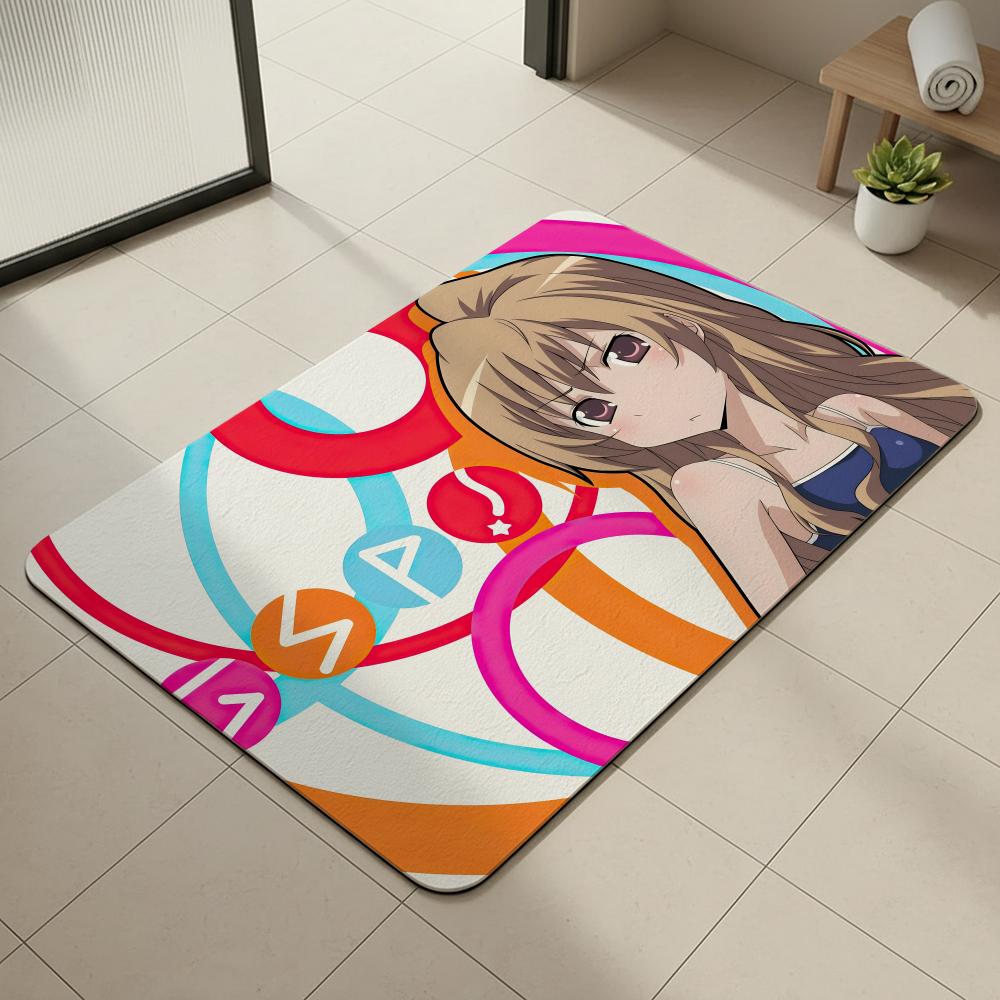 AnimeStudio J-J.C S-STAFF Floor Mat Diatomite Bath Mat, Quick Dry, Absorbent, Multi-Scene Mat