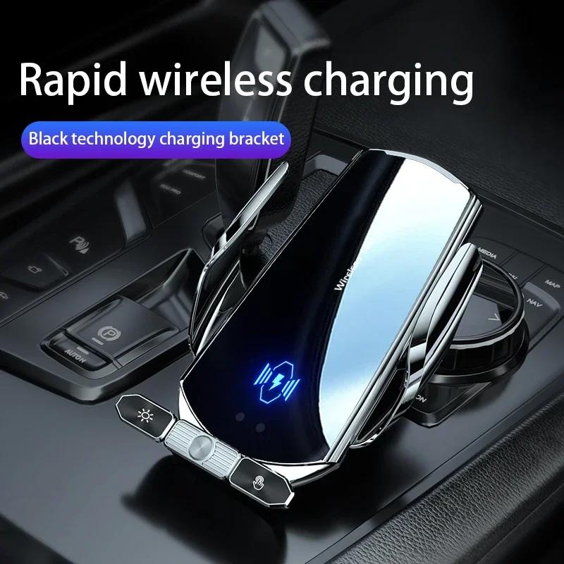 Abnehmbare Magnetische Handyhalterung für Auto mit Ladegerät 15W Kabelloses Laden Handyhalter für Auto iPhone Samsung Xiaomi