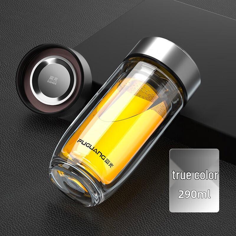 FUGUANG Double Wall Glass Tea Cup