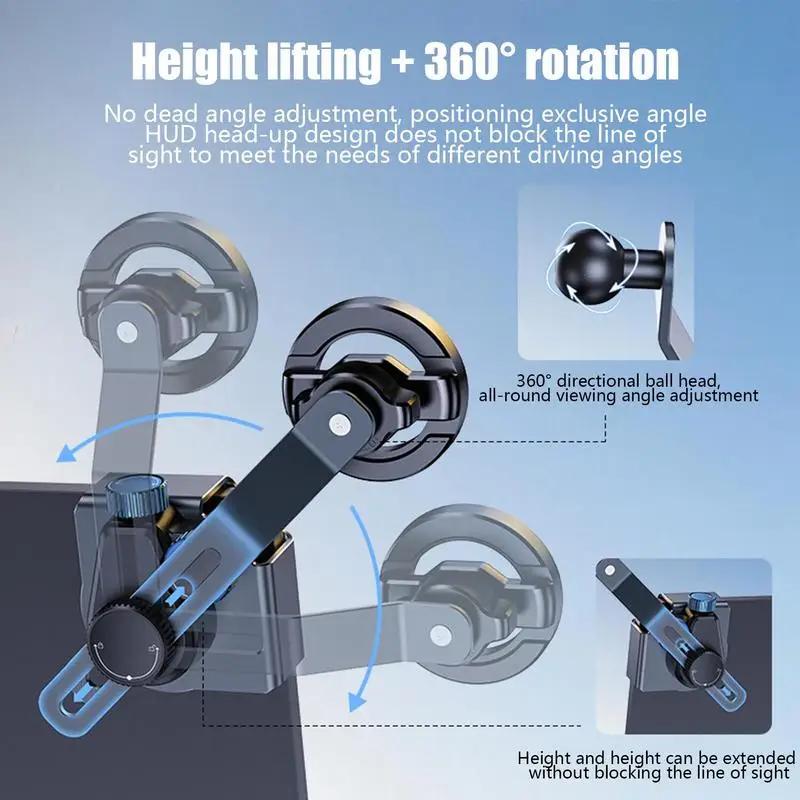 Für Tesla Magnetische Handyhalterung Halter Für Model 3 Für Model Y 360 Grad Drehung Für Tesla Armaturenbrett Bildschirm Handy Halterung