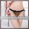 ONE LIMITATION Leopard Print Lace Thong PT003 Panties, Panties, Underwear, Lingerie, Women's, (2. Brown)