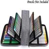 300 przegródek piórnik o dużej pojemności torba na długopisy torba do przechowywania kredek organizer na ołówki uchwyty na kredki