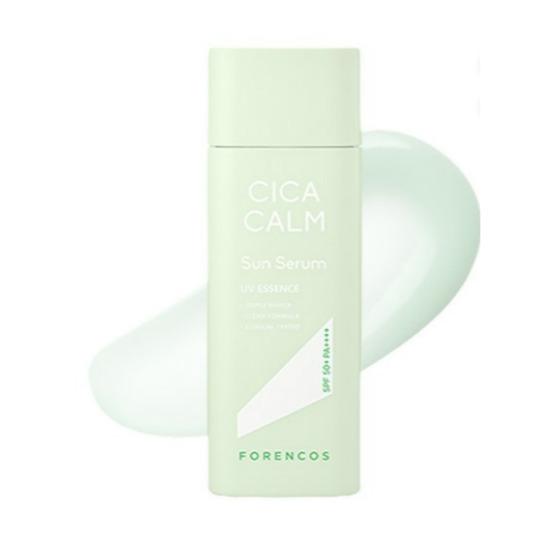 FORENCOS Triple Shield Cica Calm Sun Serum SPF50+ PA++++ Soothing UV Protection Hydrating Sunscreen 50ml