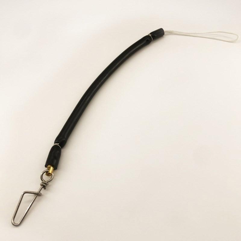 Heavy Duty 15.75in Shockcord Professional Equipment Accessory Spearfishing Shock Cord with Stainless Steel Snap