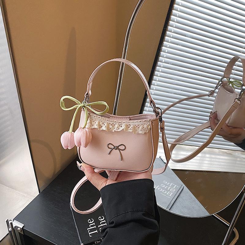 Cute and Sweet Temperament Summer Fresh Small Square Bag New Fashion Mini Shoulder Messenger Bag