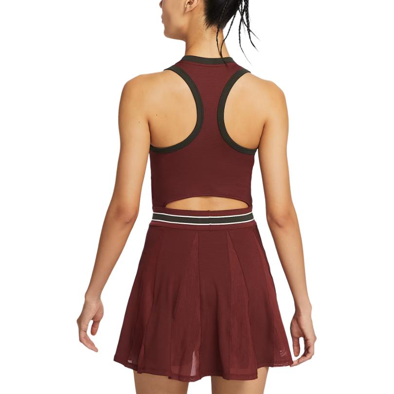 New Nike Court Slam Women's Dri FIT Tennis Dress FZ6743-619