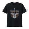 80 S Classic Rock Mens T Shirt Band Vintage Concert White L Vintage Washed Slightly Breathable Stylish Streetwear Graphic
