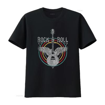 80 S Classic Rock Mens T Shirt Band Vintage Concert White L Vintage Washed Slightly Breathable Stylish Streetwear Graphic