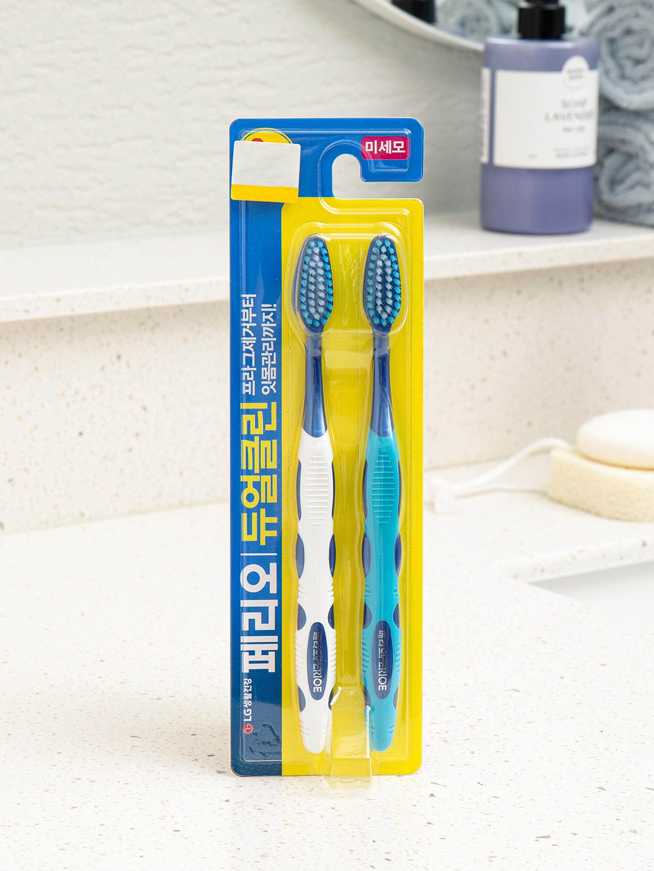 Perio Dual Clean Toothbrush Set (2-Count) 1ea