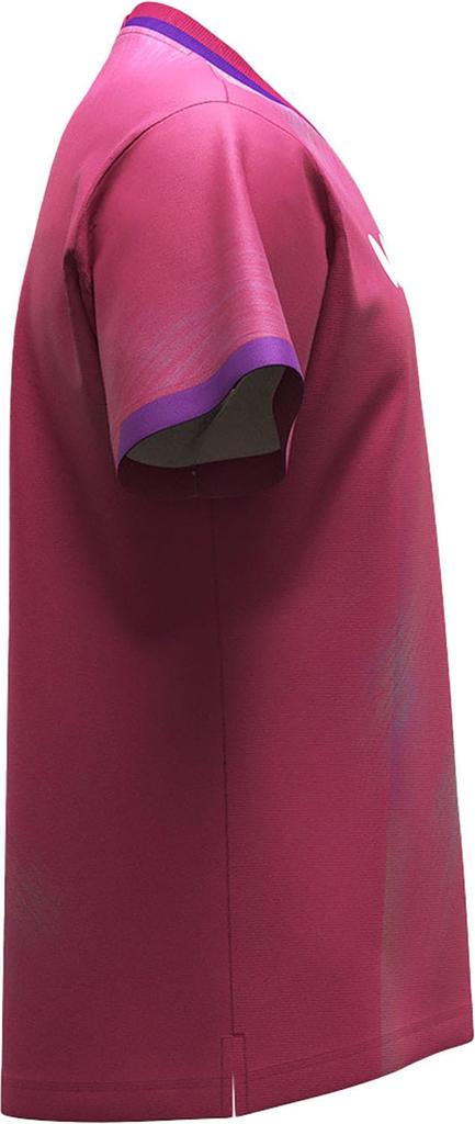 Butterfly Infilia Table Tennis Game Shirt, 016: Rose, Small, 47220