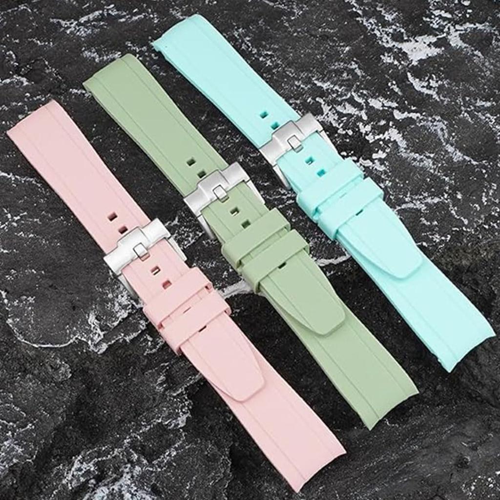20mm Watch Band Silicone Strap for Omega X Swatch MoonSwatch Watch Strap Omega and Swatch Band Rubber Band for Omega Speedmaster Seiko SEIKO 20mm
